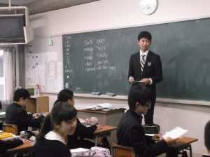 英語科の淺木先生